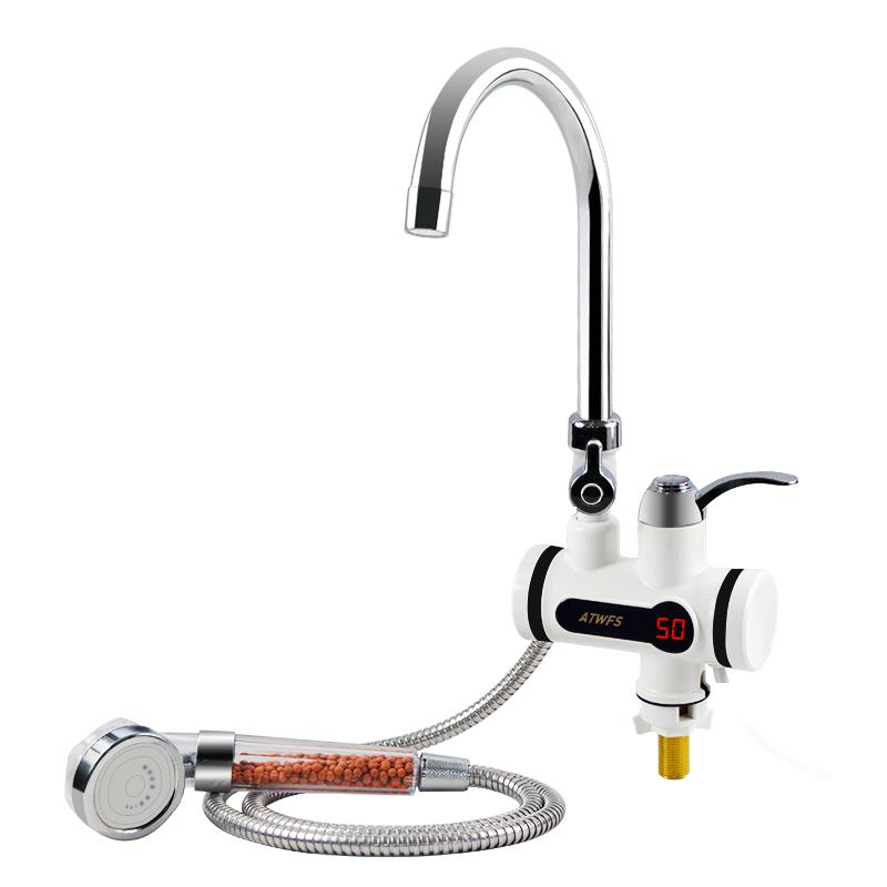 Instant Water Heater Faucet Electric 220v Bathroom Shower Heater Anion