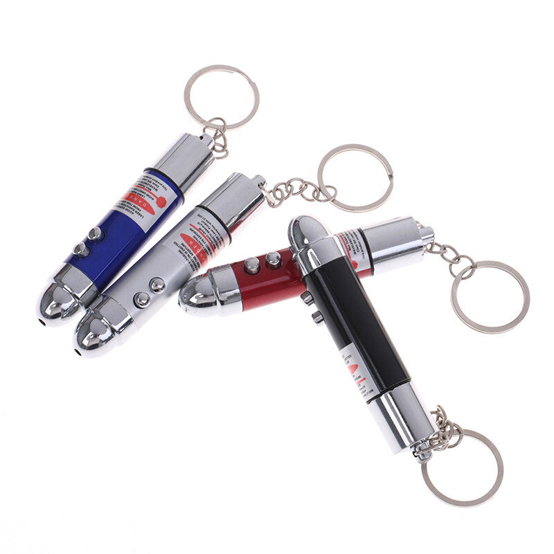 Shock Laser Pen Prank Joke Trick Toy | Blue, Silver, Red Black | Retail ...