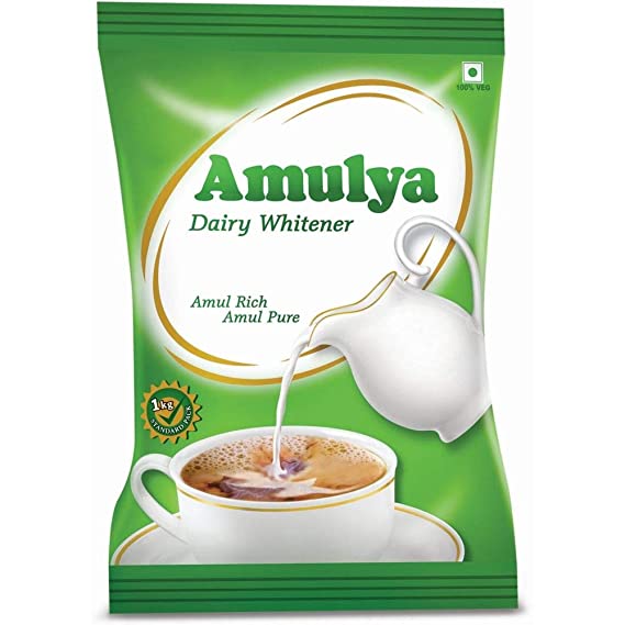 Amul, Amulya Pouch Dairy Whitener, 1kg x 12pcs @ Nu. 365/-