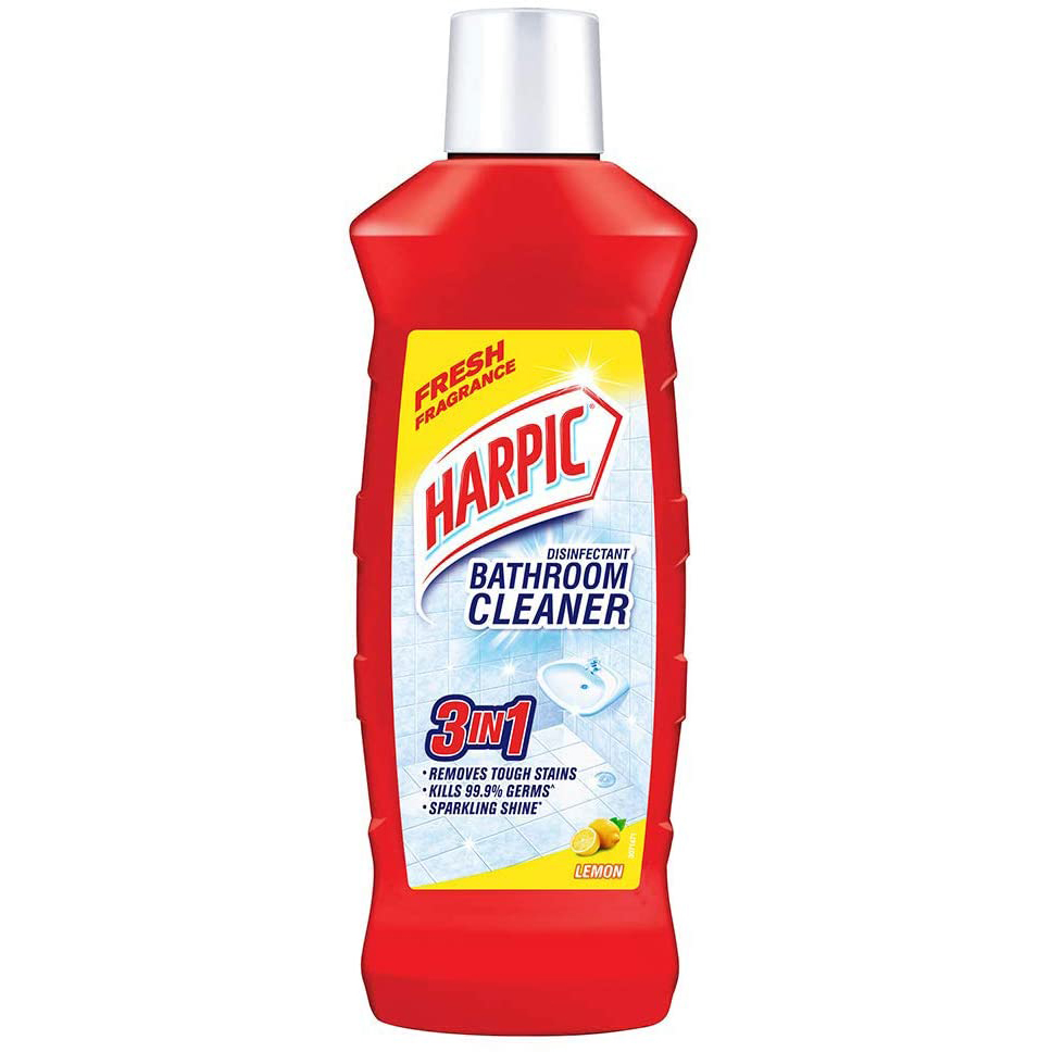 Harpic Bathroom Cleaner Lemon, 500ml x 24pcs