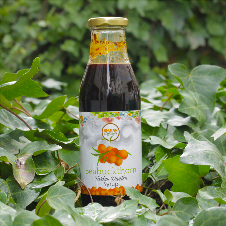 Bhutan Organics Seabuckthorn Tarbu Duetse Syrup Herbal Drink, 500ml