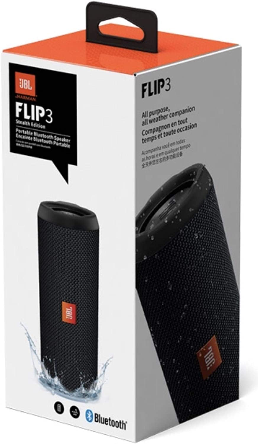 Flip 3 Stealth Portable Bluetooth Speaker with Deep Bass | Retail Babu | Azha Pasa