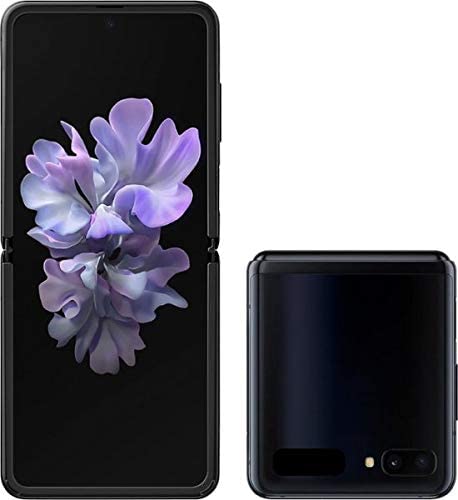 Samsung Galaxy Z Flip Factory Unlocked Cell Phone |US Version - Single SIM | 256GB of Storage | Folding Glass Technology | Long-Lasting Battery | Mirror Black