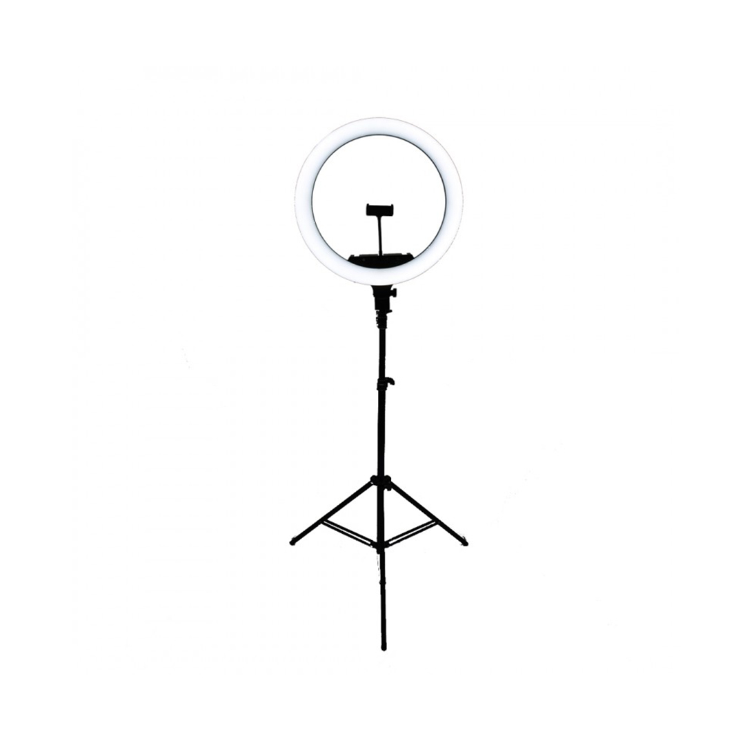 LED Selfie Ring Light with Stand Studio Photography Photo Ring Fill Light Tripod for Smartphone Makeup
