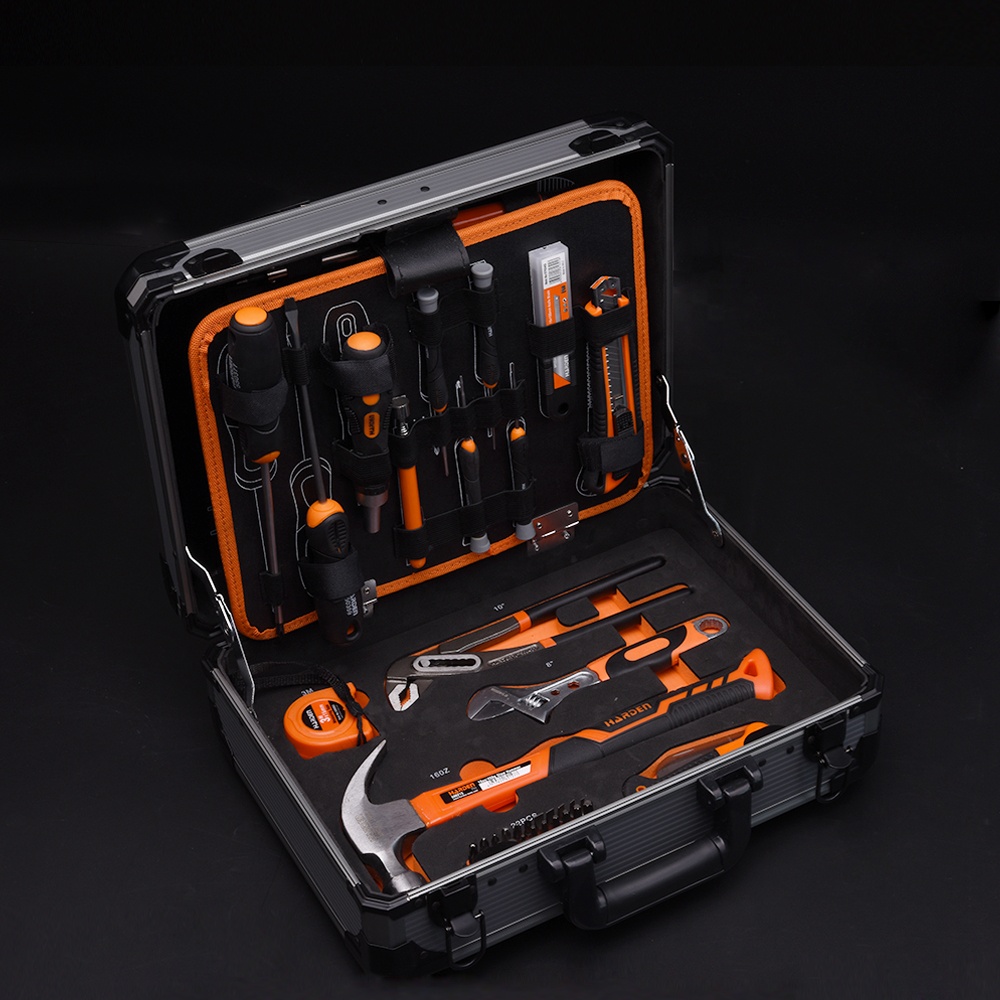 Harden 103Pcs Professional HAND Tools Set/Tool Box In Aluminium Case, 510703
