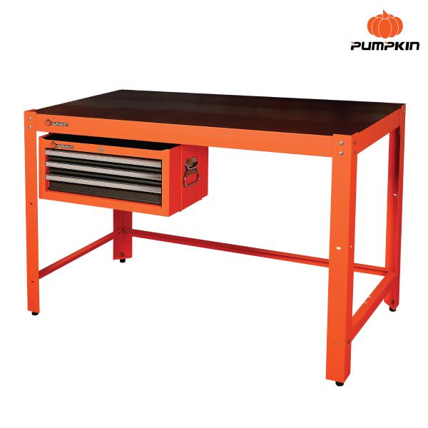 Pumpkin 20750 Work Bench With 3-Drawers Tools Chest