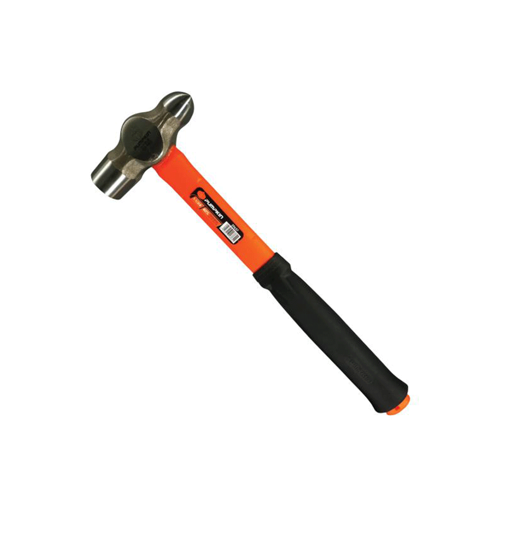 PUMPKIN 29636 Ball Pein Hammer W/ Fiberglass Handle 16oz