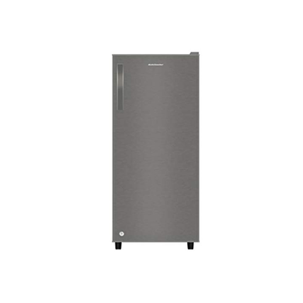 Kelvinator 190L Single Door Refrigerator Hairline Silver Fridge - A210HSP