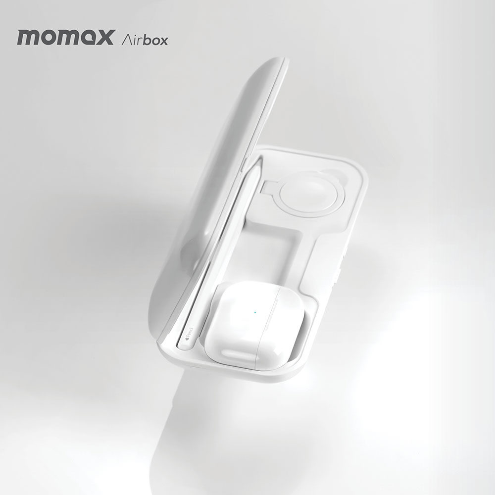 Momax Airbox True Wireless Power (10,000mAh) | World’s First True Wireless Power Bank For Apple