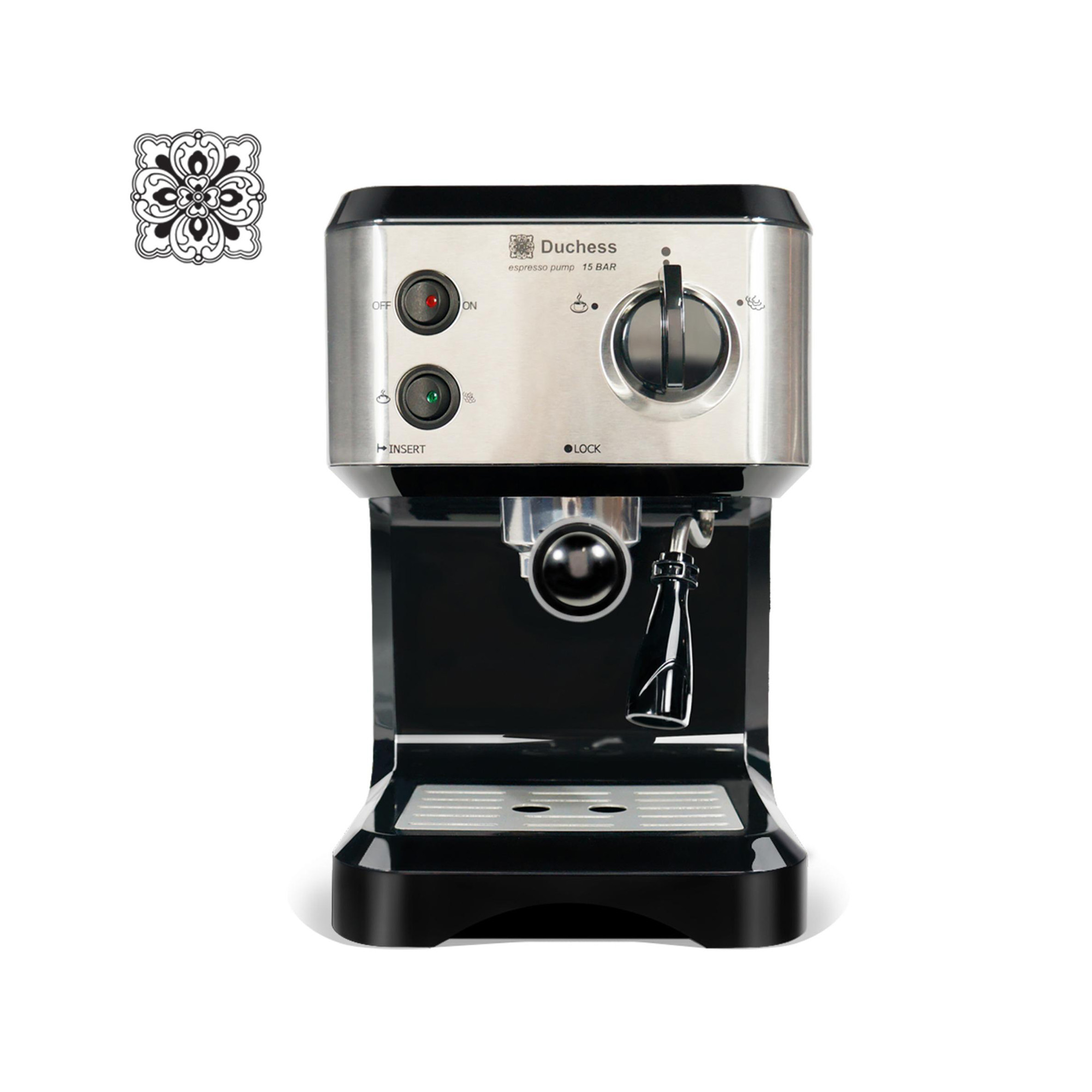 Duchess CM3000B - Free Fresh Coffee Maker !! Brewing Rod + 1 and 2 Shot Filter Cups + Coffee Scoop