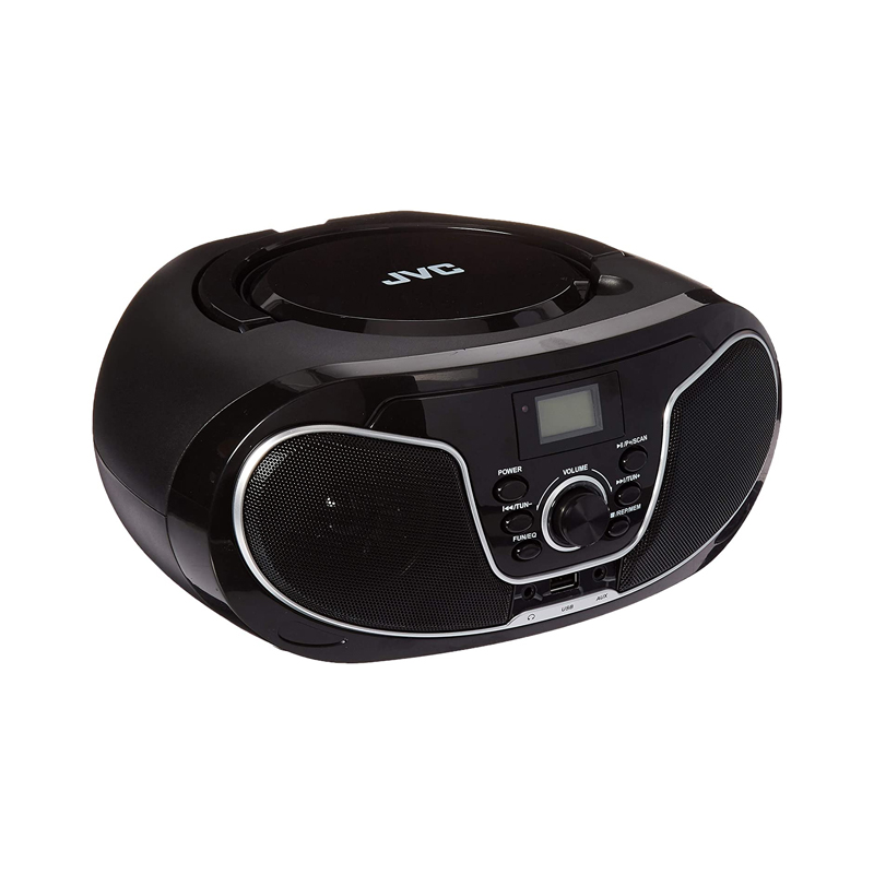JVC - RD-N327 Portable Bluetooth Radio CD/MP3 Player Boombox (110-240V)