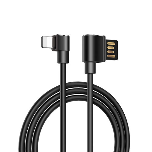 Hoco Cable (U37 Long Roam) 90 Degrees Charging Data Cable For Lightning Connector / iPhones