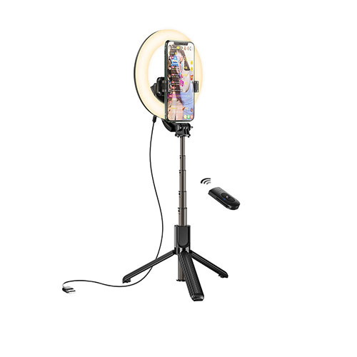 Hoco Tabletop Holder “LV03 Showfull” for Live Broadcast/Tik Tok Light For Making Vlogs/Tiktok Videos And Makeup Videos