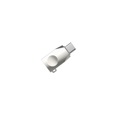Hoco UA9 Type-C To USB OTG Adapter – Pearl Nickel | Connect IOS Devices And Many Of Your Standard USB Accessories To A Usb-C Or Thunderbolt 3 (USB-C) Enabled Mac