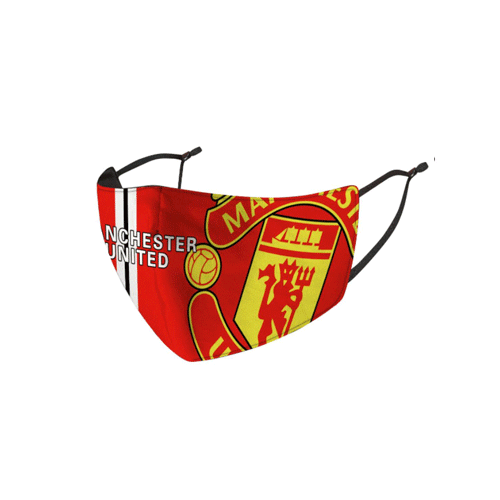Premiere League Clubs Mask, 3D Mask, Washable 3D, Premier League Clubs Mask | Manchester United