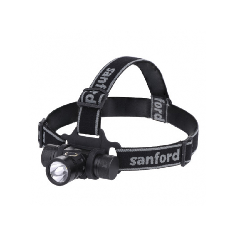 Sanford Head Lamp USB Rechargeable - SF1051HL - Black