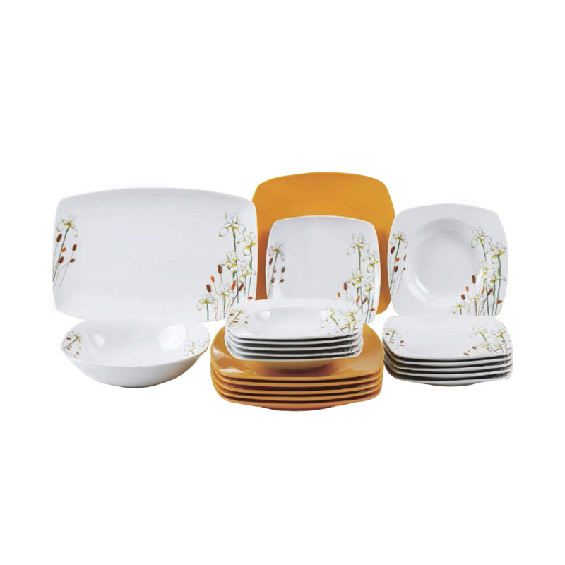 Flamingo Porcelain Ware Dinner Set, FL7702PDS 20 Pieces