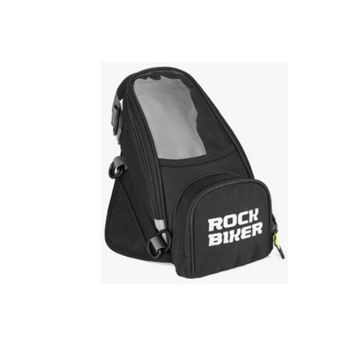 Rock Biker Motorcycle Bike Fuel Tank Bag Side Box Locomotive Back Seat Bag Motorcycle Riding Bag Multifunctional Azha Pasa Azha Pasa