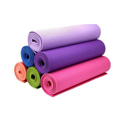 Yoga Mat 6 Mm, For Home Usage, Pink/Purple