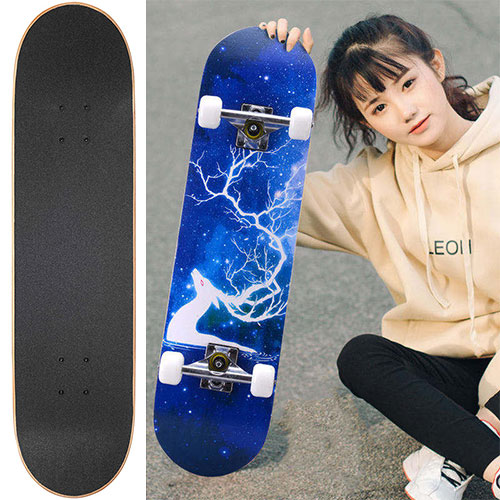 Skateboard, 4-Wheel Skateboard, Skateboard, Skate Board, Fashion Skateboard, Beautiful Pattern