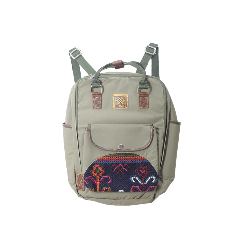 Thuktro Bag Pack Pro| Multi-Pocket and Tough for Multipurpose Activies | Light Camo Green - Kha