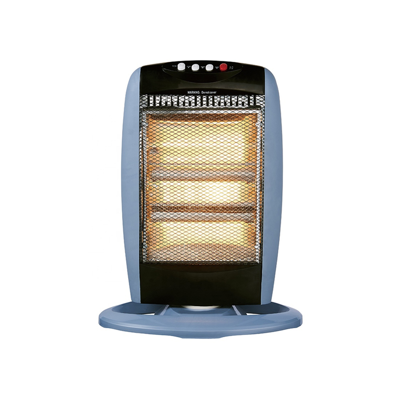 Lider Mini Halogen Tube Element Home Electric Heater HT120H | With 3 Halogen Tube and Adjustable Heat | 1200W