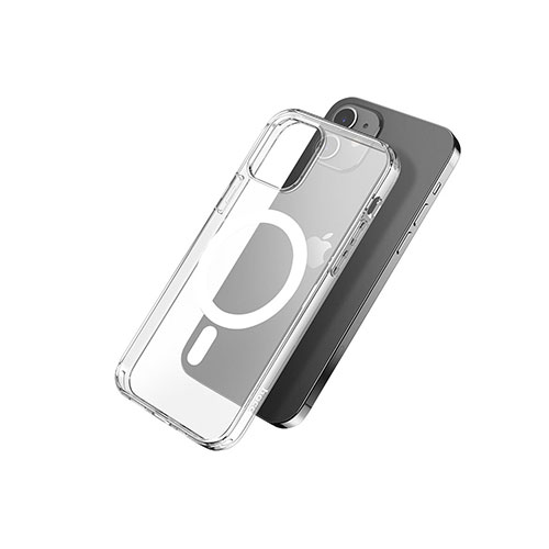 Hoco iPhone 12 / 12 Pro Transparent TPU Magnetic Protective Case