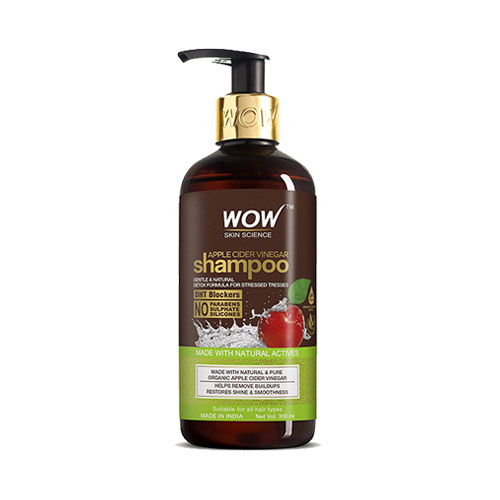 Wow Skin Science Apple Cider Vinegar Shampoo No sulphate & Parabens | 300ml