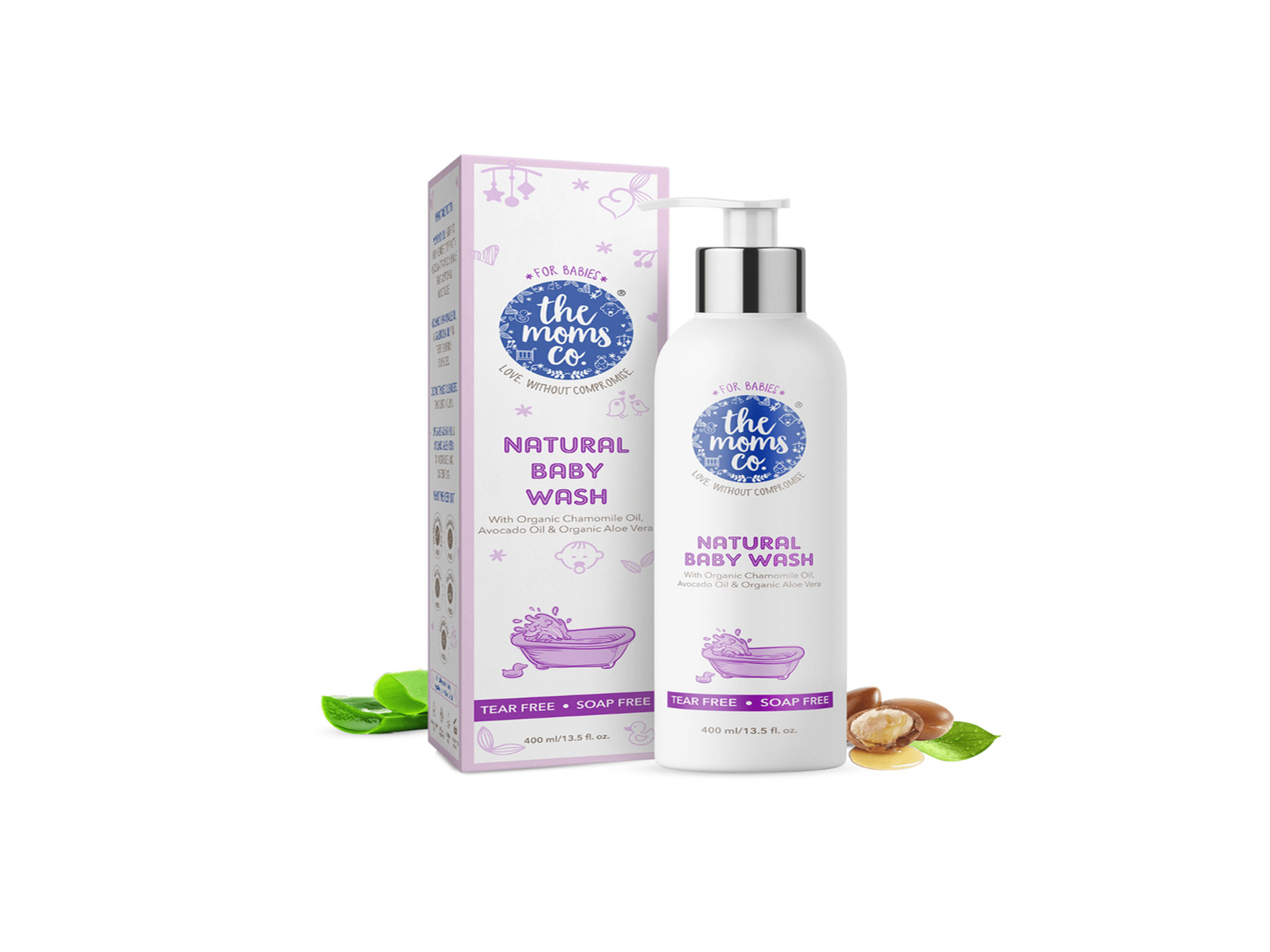 The Moms Co. Natural Baby Wash (400ml)