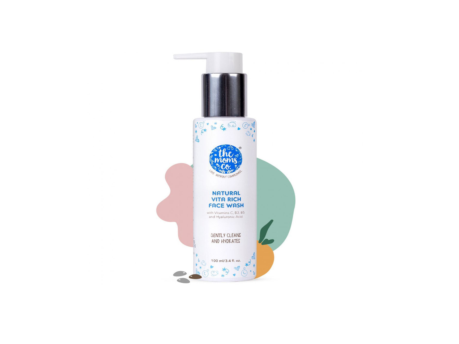 The Moms Co. Natural Vita Rich Face Wash (100ml)