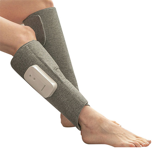 Wireless Cordless Blood Circulation Heating Portable Wide Leg Air Compression Calf Massager For Circulation And Relaxation
