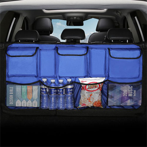 Car Trunk Organizer, Backseat Hanging Organizer Auto Storage Bag-Car Seat Organizer for SUV, Trunk, Space Saving Expert Car Accessories