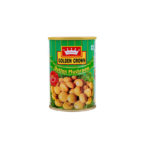 Golden Crown Button Mushroom Tin, 400g