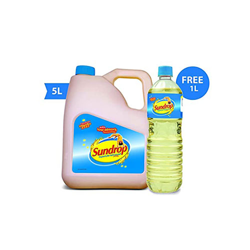 Sundrop Oil Lite, 5l + 1l Free