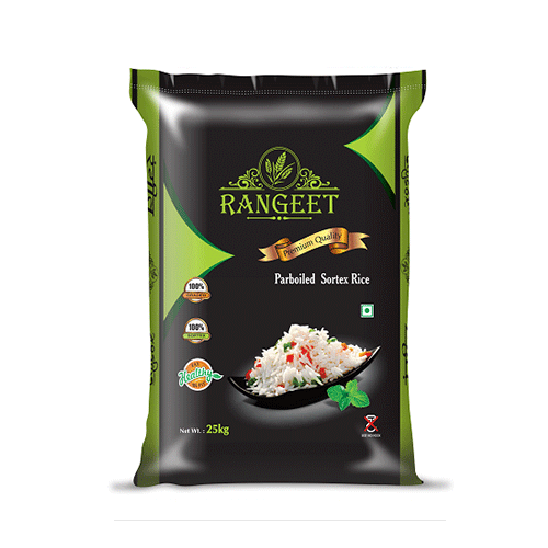 Rangeet Parboiled Sortex Rice, 25kg
