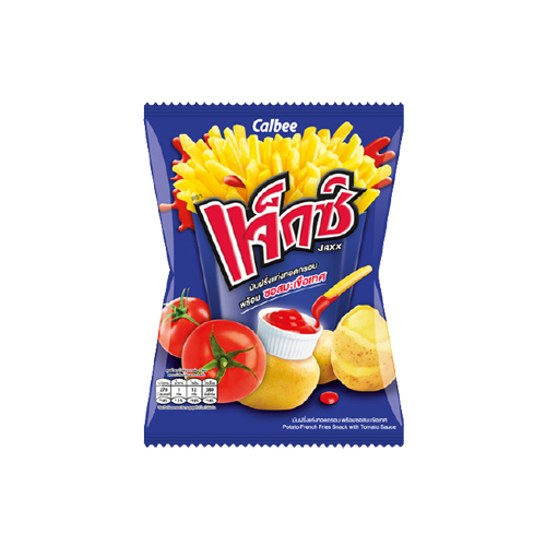 Jaxx Potato French Fries Snack With Tomato Sauce, 55g