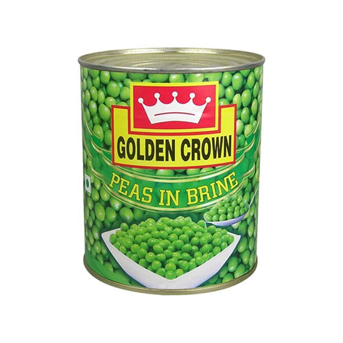 Golden Crown Green Peas, in Tin, 800g