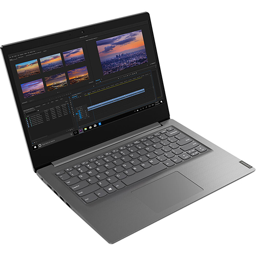 Lenovo V14-IIL Intel I3-12GB-RAM Upgraded From 4GB || 256SSD Upgraded From HDD /Full-HD/W10 Home - Iron Grey Laptop || Original Laptop Bag And Mouse Free