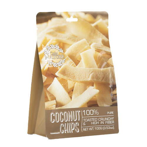 Only Nature Coconut Chips, 100g
