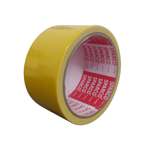 Sparco Adhisive Cloth Tape Yellow, 2" X 45m
