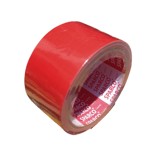 Sparco Adhisive Cloth Tape Red, 2" X 45m