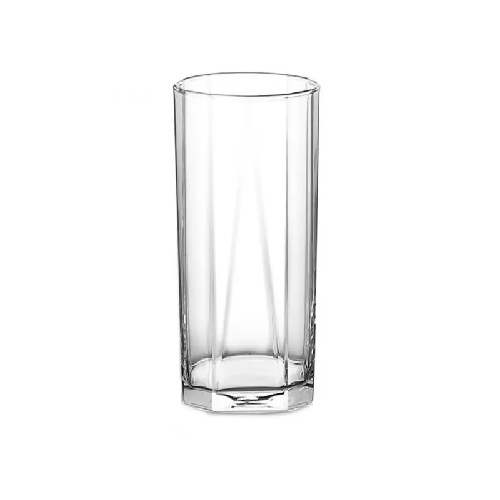 Ocean Pyramid Long Drink, Pack Of 6 Glasses, 380ml (3B0231306G0004)