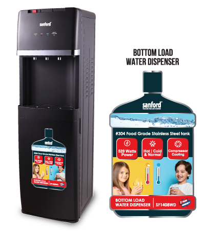 Sanford BS Water Dispenser, SF1408WD | Hot & Cold Water