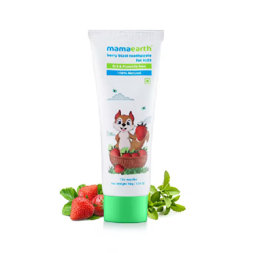 Mamaearth Berry Blast Toothpaste For Kids, 50g