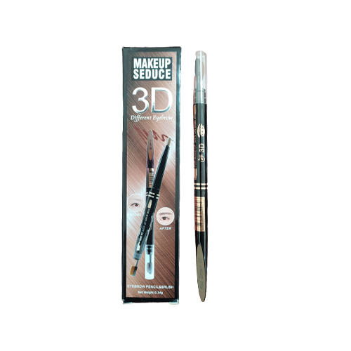 Hasaya Girl Eyebrow Pencil And Brush Makeup Seduce For Make-Up Safe On Skin, 0.34g (HA-062)