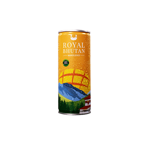 Royal Bhutan Agro Mango Juice Can, 250ml