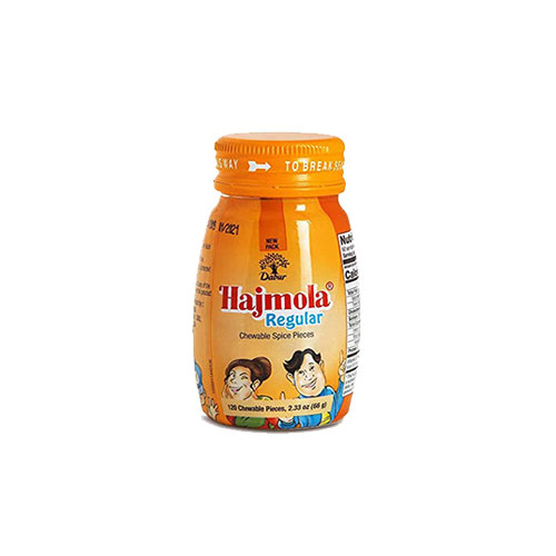 Hajmola Regular, 120 Tablets Bottle