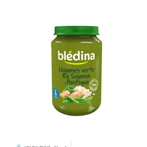 Bledina, Salmon And Vegetable With Rice, 200g (CAB554824)
