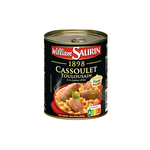 William Saurin, Cassoulet Toulousian, 840g (CAB532028)