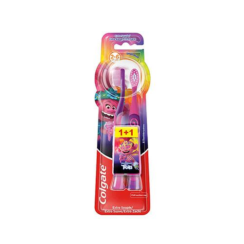 Smile Duo Toothbrush For 2 - 6 Kids
